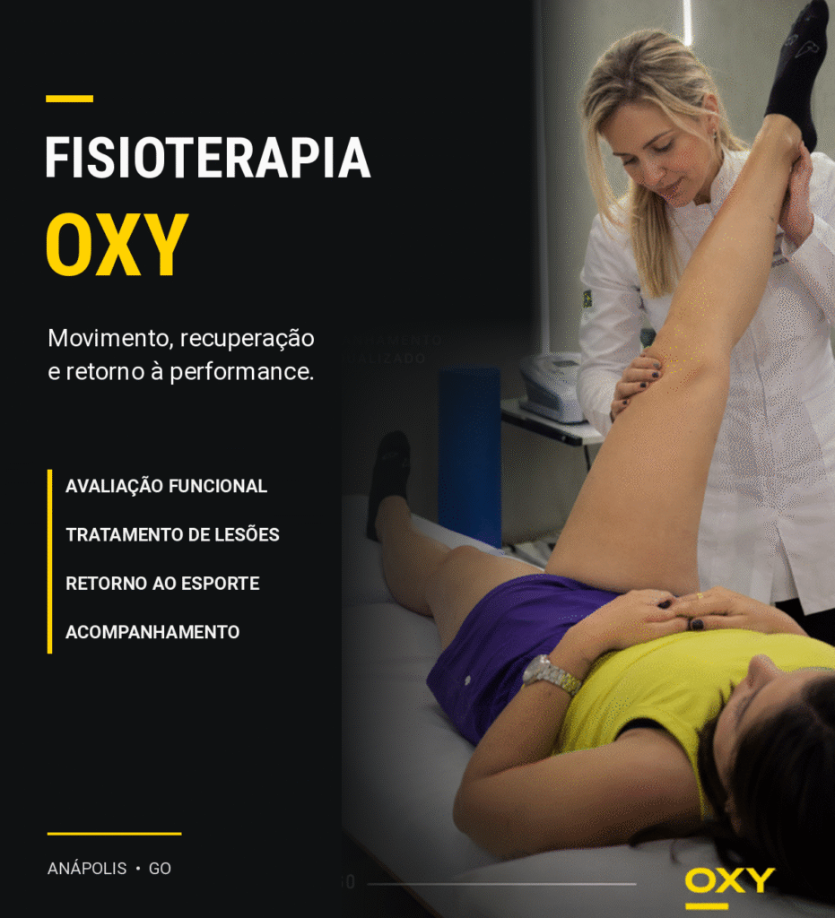Atendimento real da Fisioterapia OXY